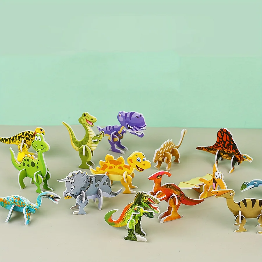 3D Insect Dinosaur Paper Puzzle