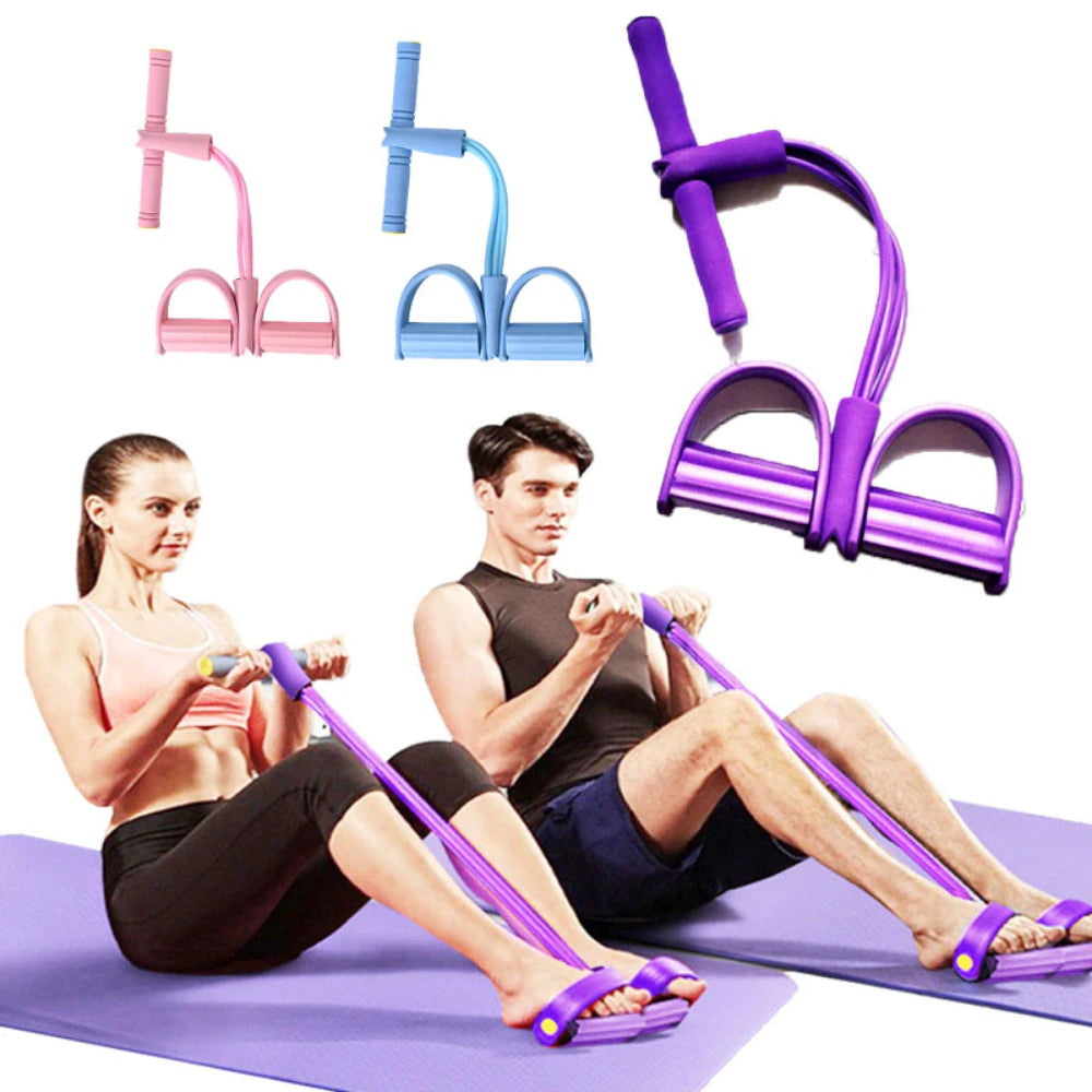 4 Tubes Resistance Bands Exerciser