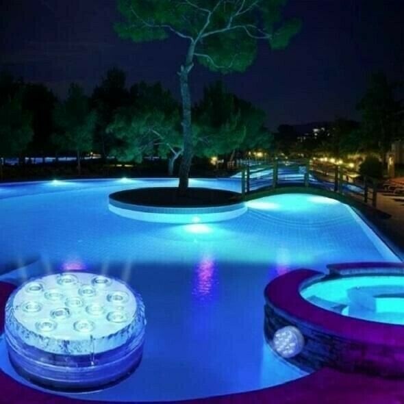 49% OFF - Submersible LED Pool Lights (RF Remote Control)