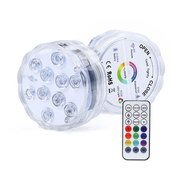 50% OFF - Remote Control Waterproof Magnet Suction LED Light