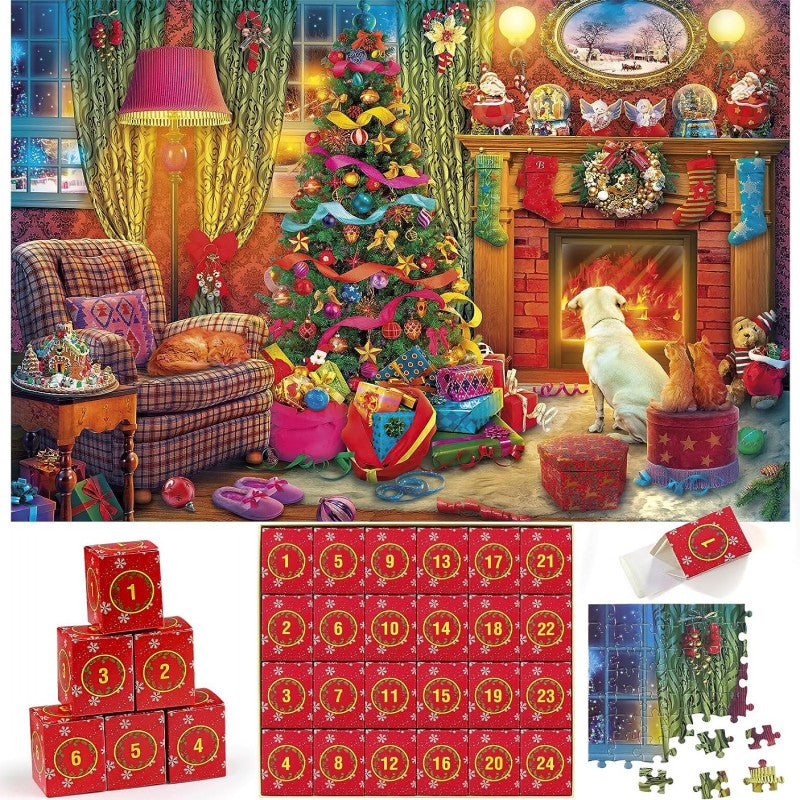 Splendiday Advent Calendar 2023 Christmas Jigsaw Puzzles