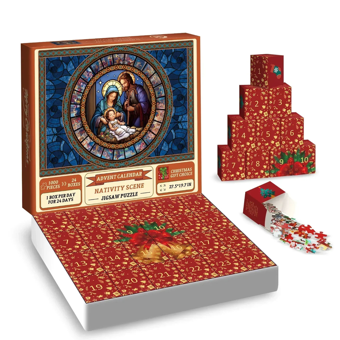 Splendiday Advent Calendar 2023 Christmas Jigsaw Puzzles