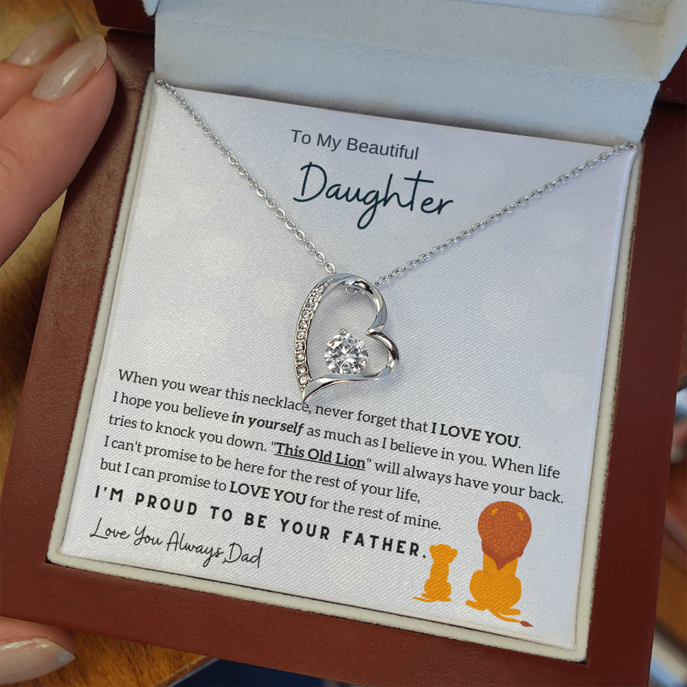 (Almost Sold Out) To My Beautiful Daughter, I'm Proud To Be Your Father