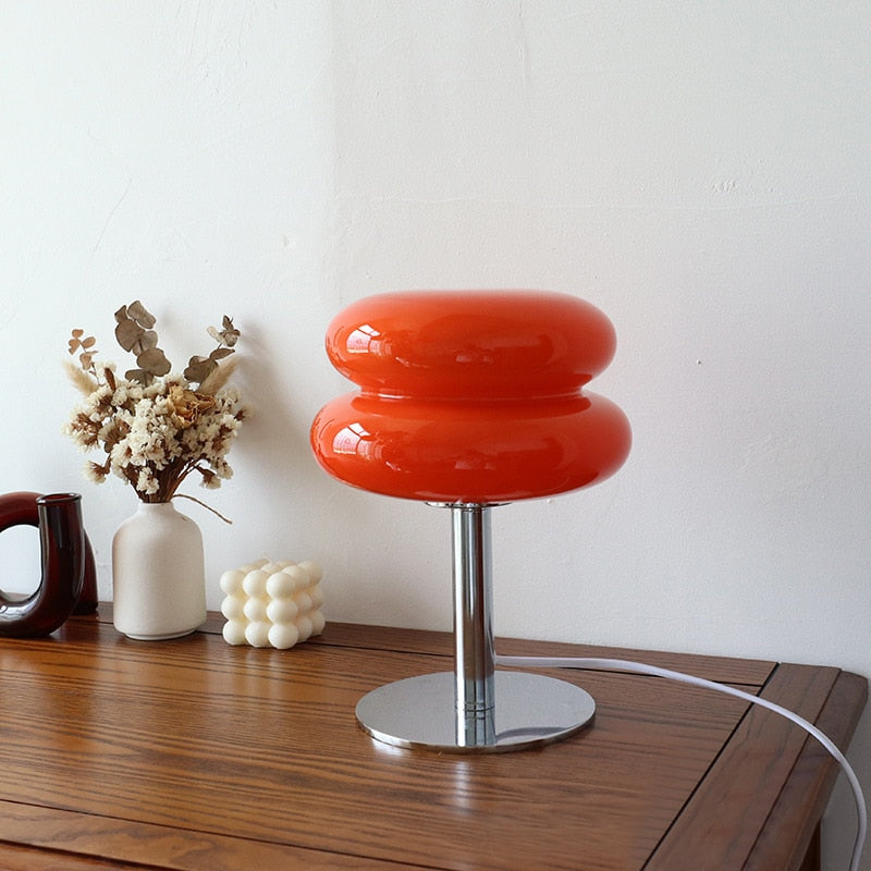 Amara  Macaron Glass Table Lamp