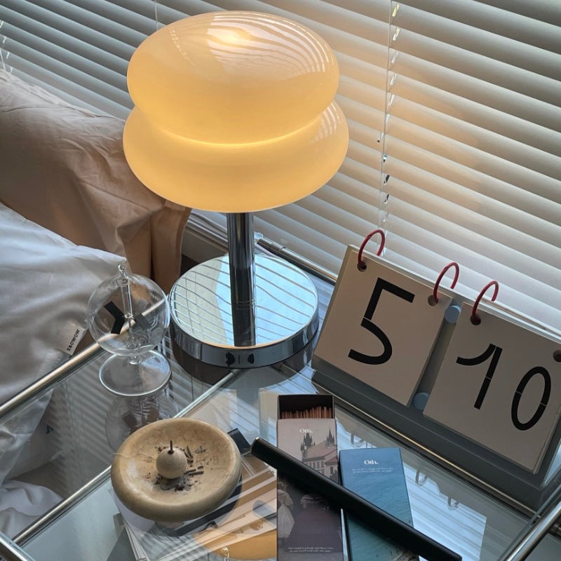 Amara  Macaron Glass Table Lamp