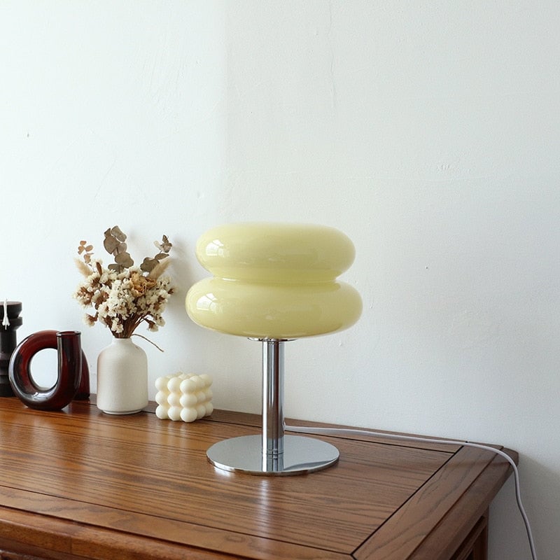 Amara  Macaron Glass Table Lamp