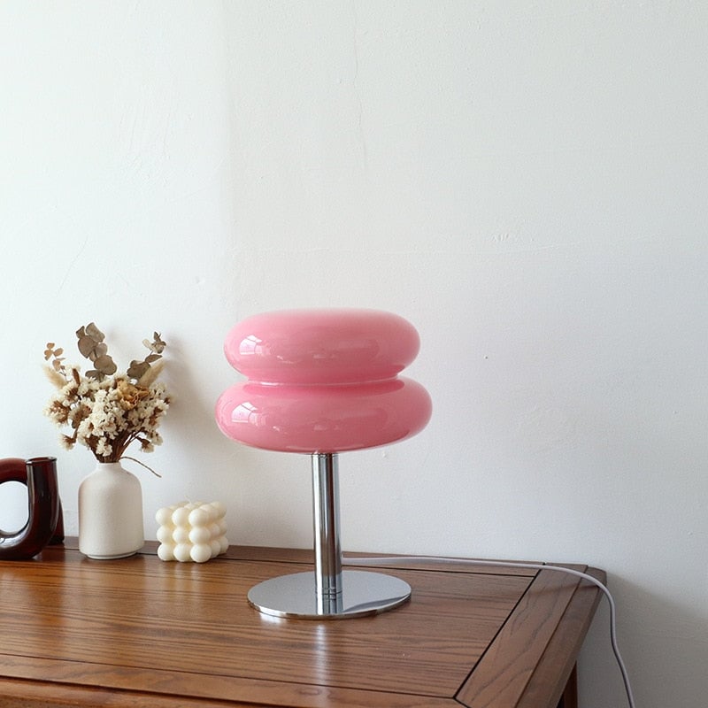 Amara  Macaron Glass Table Lamp