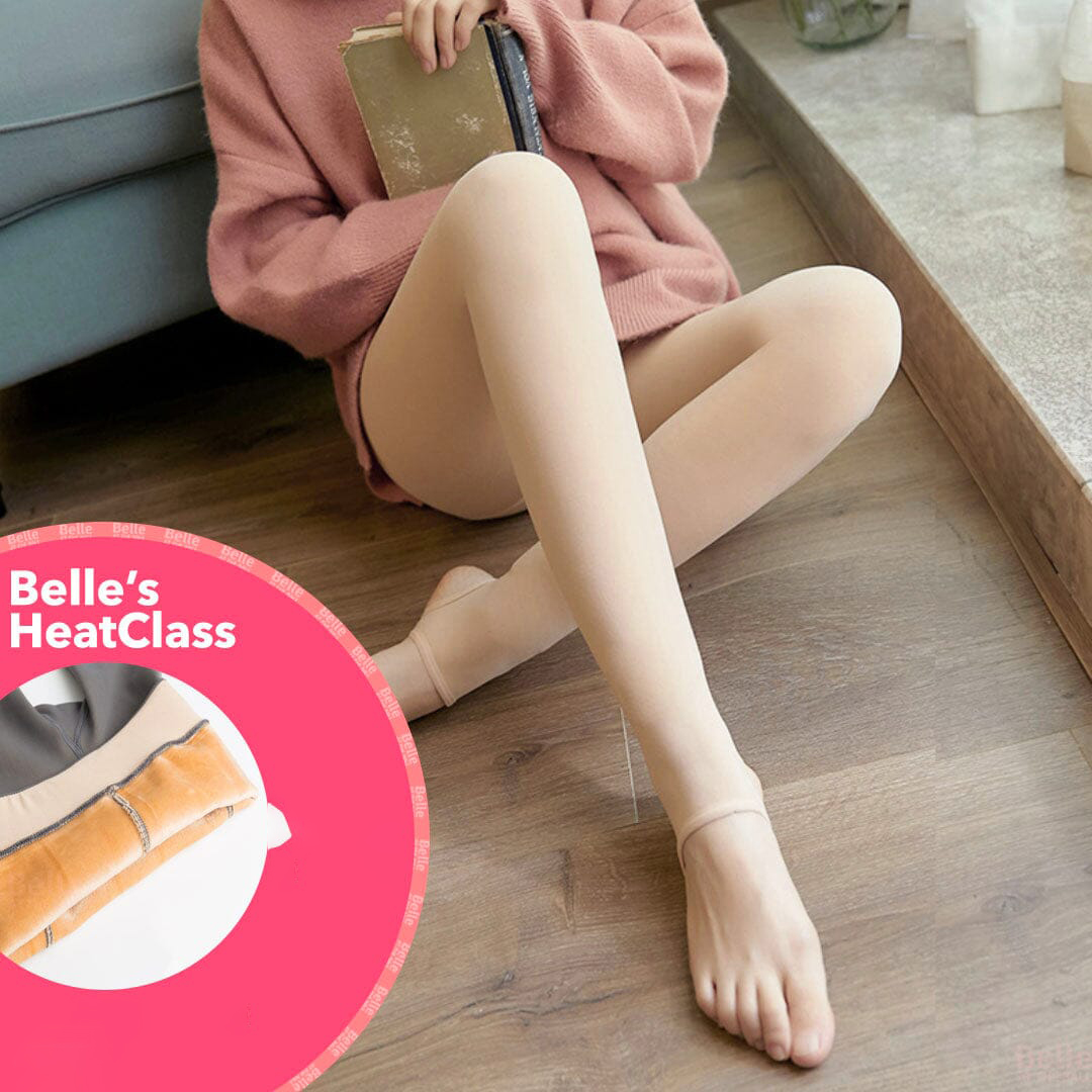 Belle's HeatClass Translucent SuperStretch Pantyhose Leggings