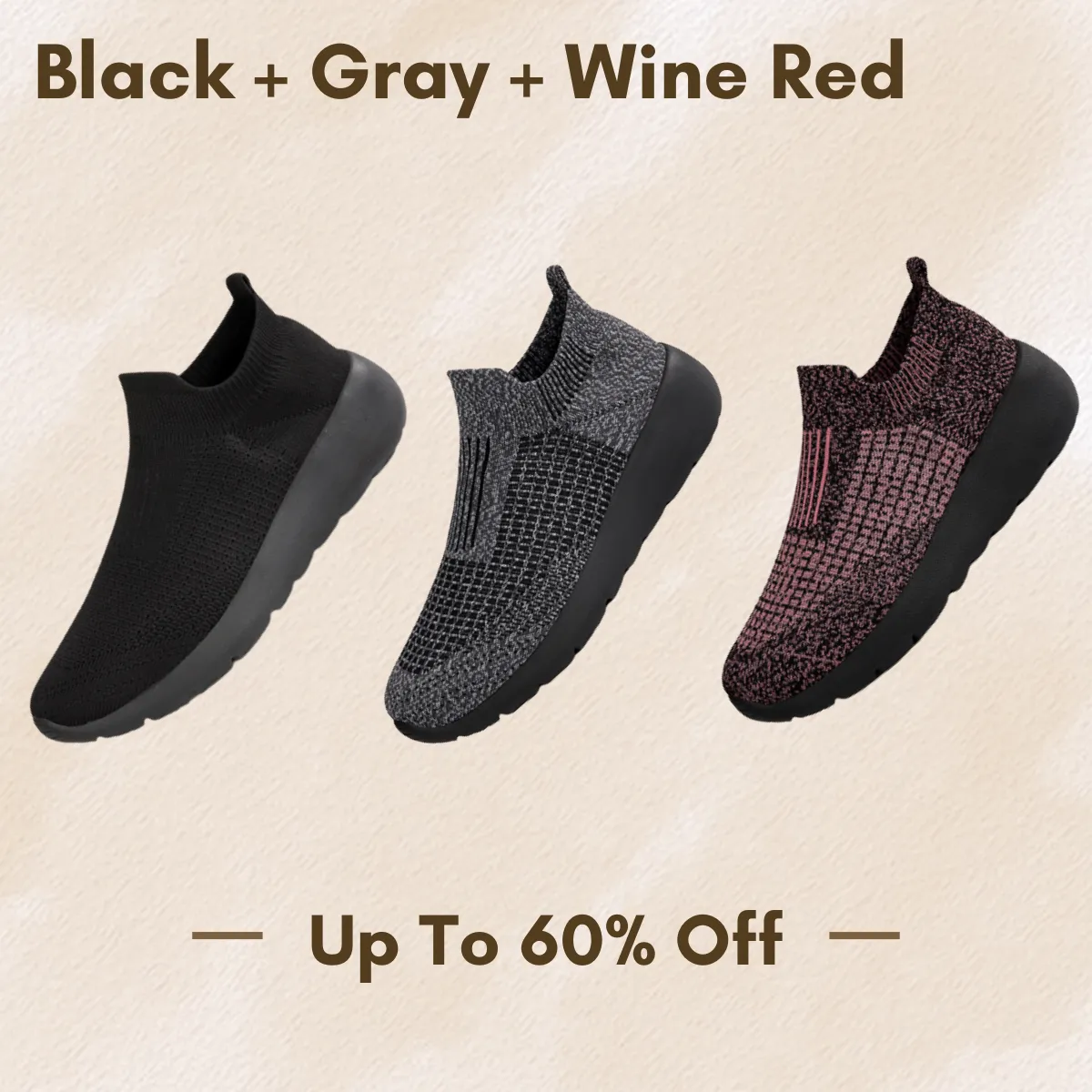 Black Friday Clearance 50% OFF - Women's Woven Orthopedic Breathable Soft Sole Shoes