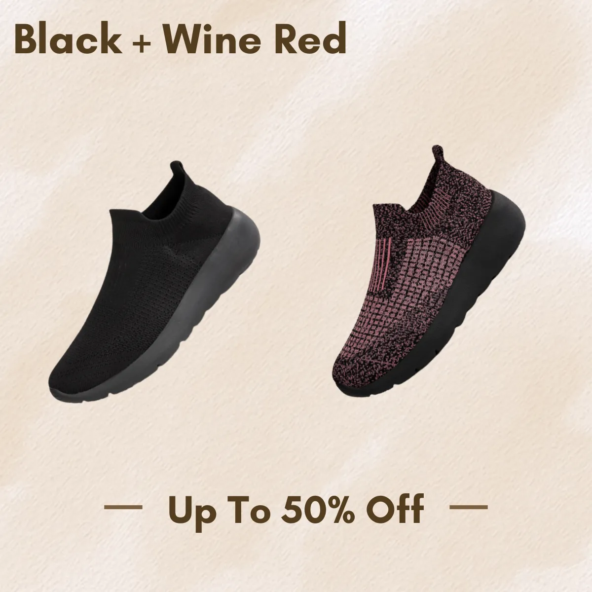 Black Friday Clearance 50% OFF - Women's Woven Orthopedic Breathable Soft Sole Shoes