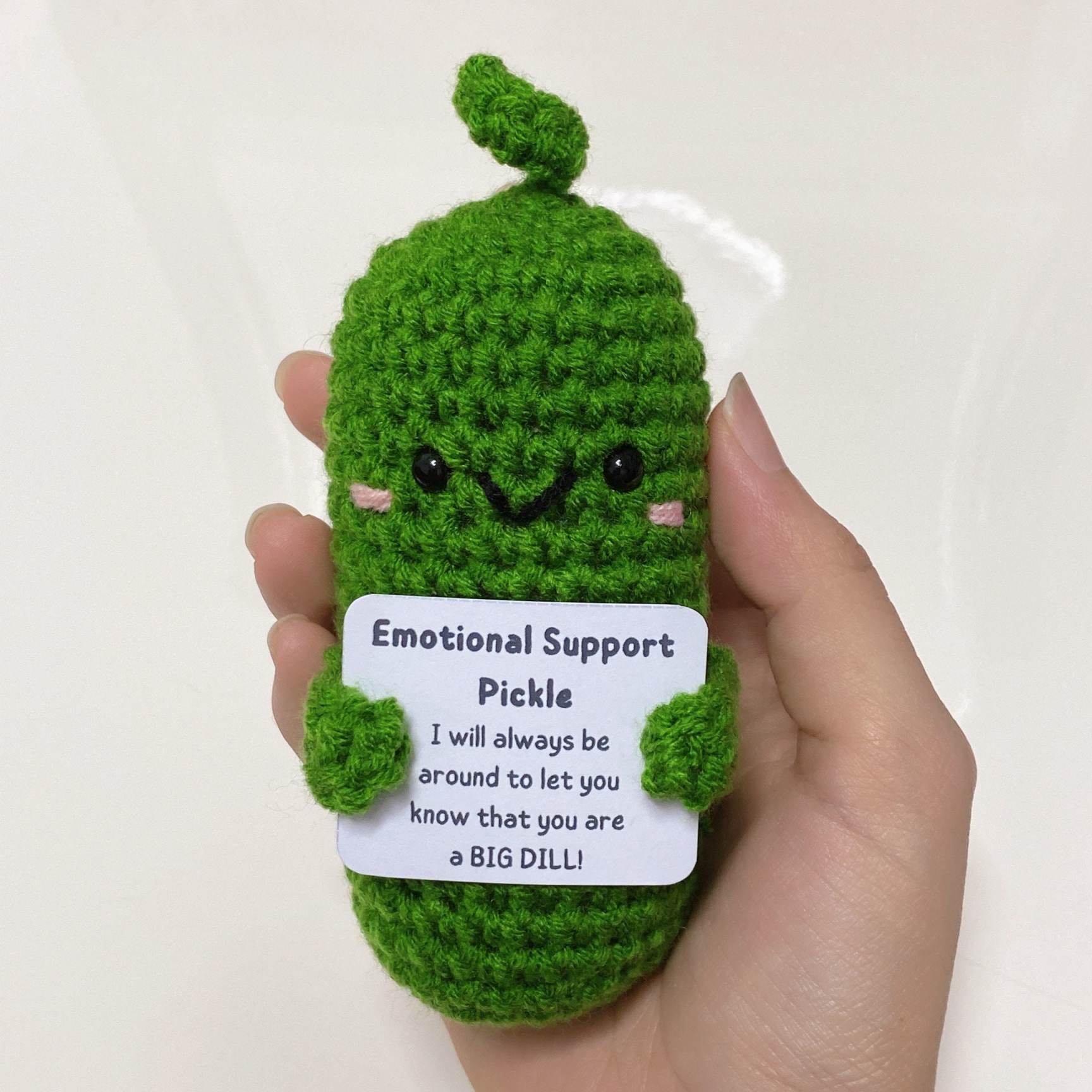 BLACK FRIDAY PRE-SALE - HANDMADE EMOTIONAL SUPPORT PICKLE GIFT