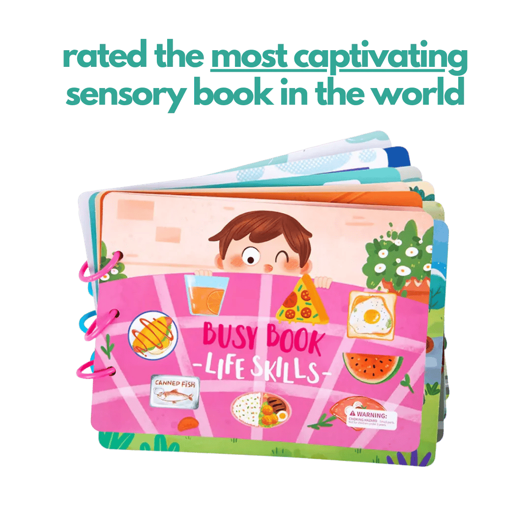 Black Friday Sale 49% OFF - Dr. Glow's Sensory Book - Keep Kids off Devices!