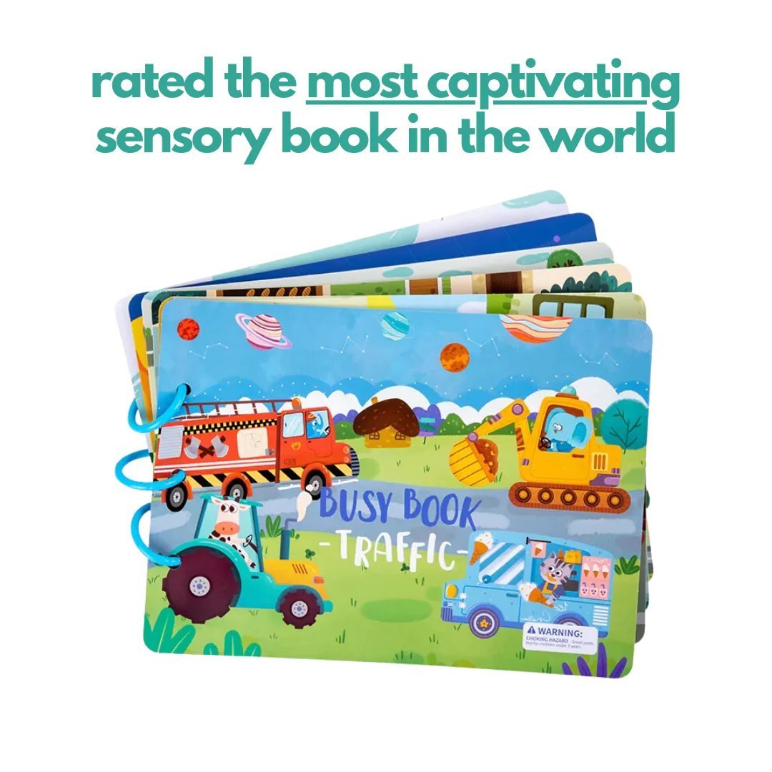 Black Friday Sale 49% OFF - Dr. Glow's Sensory Book - Keep Kids off Devices!