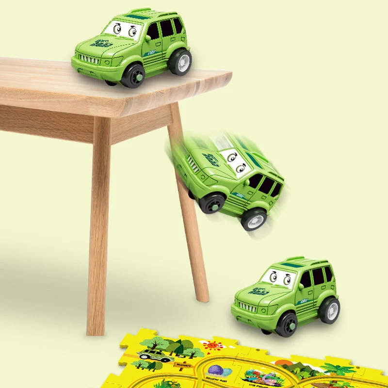 aristipant - Children's Educational Puzzle Track Car Play Set