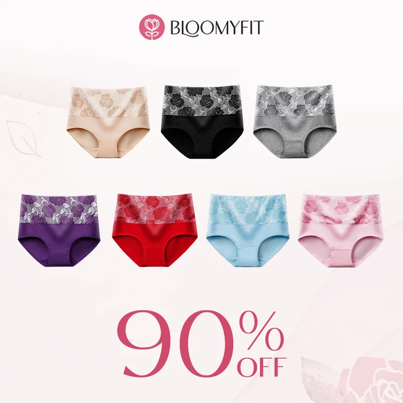 BloomyFit - High Waist Antibacterial Panties