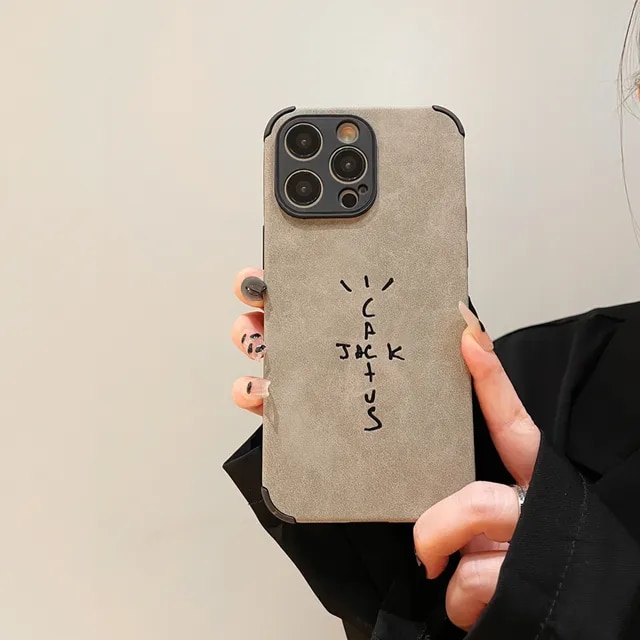 Cactus Jack – Suede iPhone Case