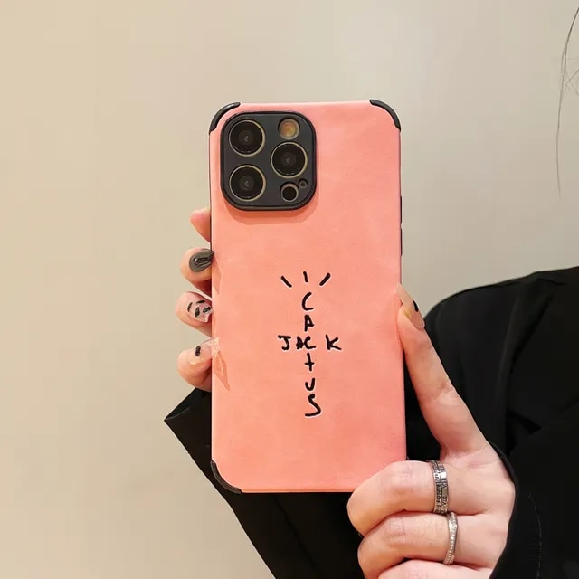 Cactus Jack - Suede iPhone Case