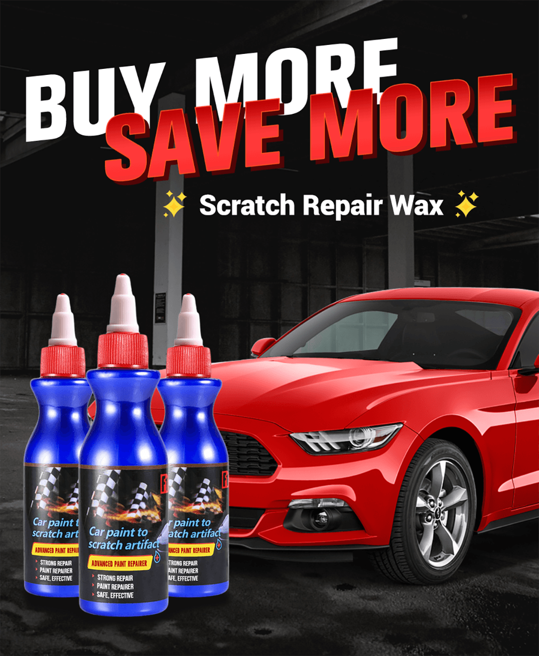 Car Scratch Repair Wax