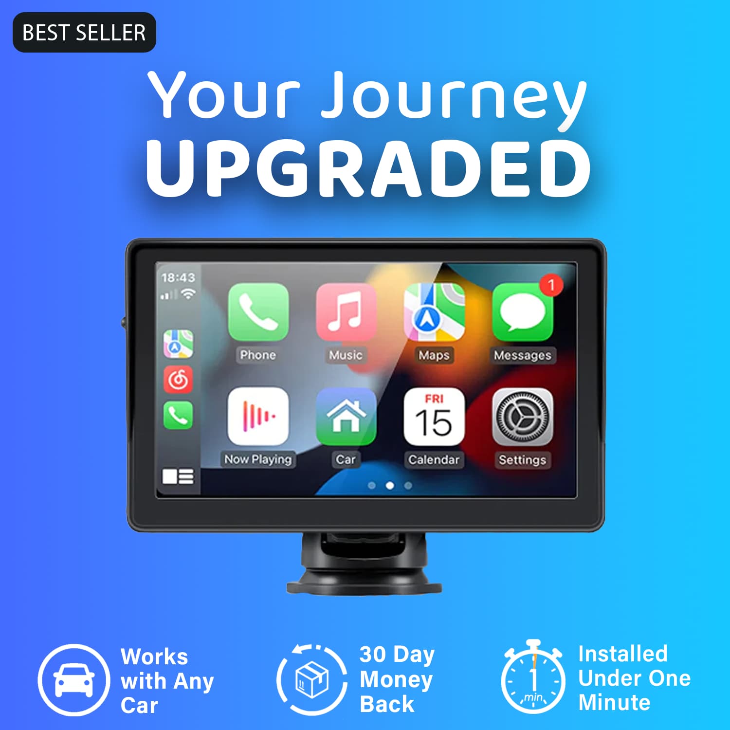 CarPlayBox - Upgrade Your Old Car Today - Safety & Entertainment Together!