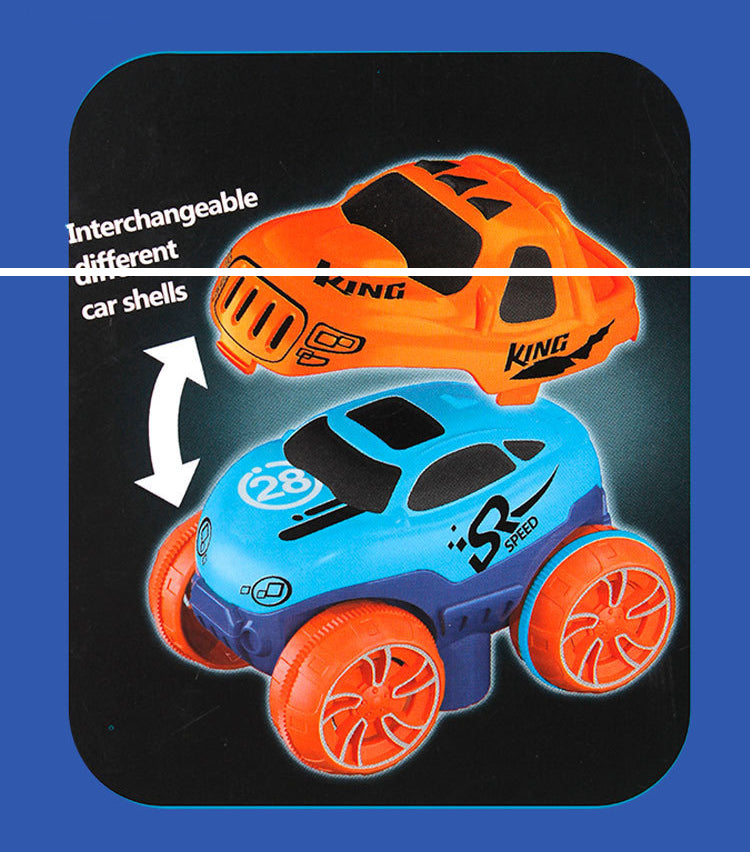 Changeable Track with LED Light-Up Race Car