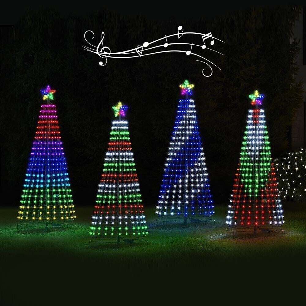 CHRISTMAS BIG SALE - 16.4FT MULTICOLOR LED ANIMATED OUTDOOR CHRISTMAS TREE LIGHT