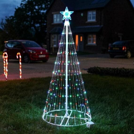 CHRISTMAS BIG SALE - 16.4FT MULTICOLOR LED ANIMATED OUTDOOR CHRISTMAS