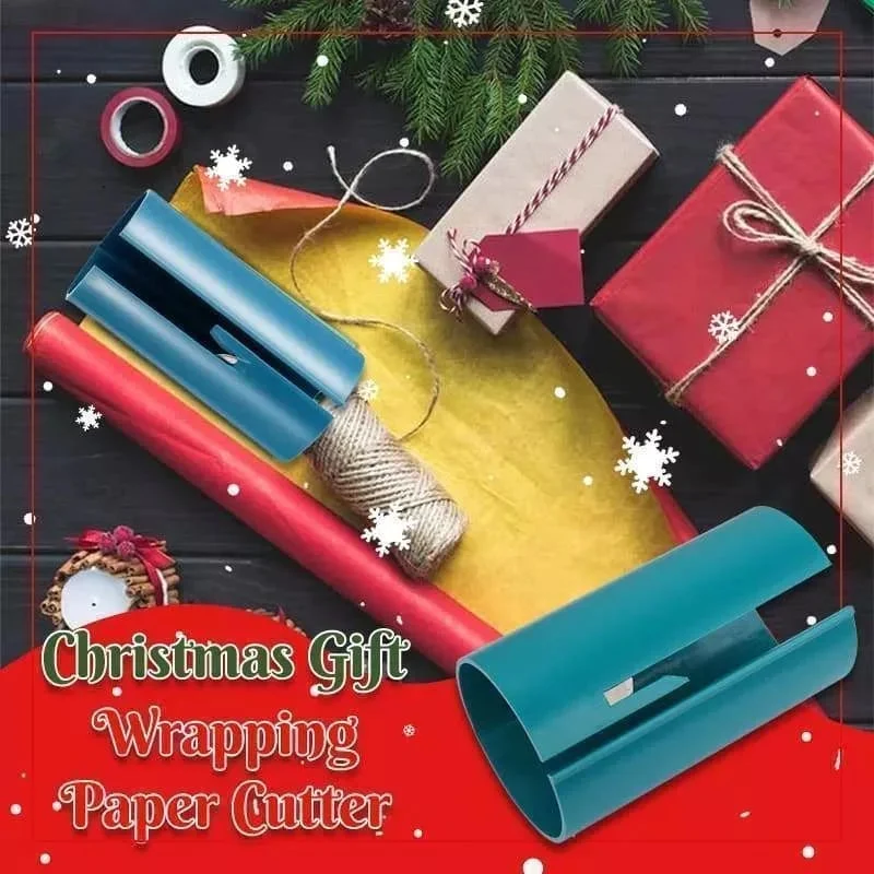 CHRISTMAS DISCOUNT BUY 1 GET 1 FREE - Christmas Gift Wrapping Paper Cutter