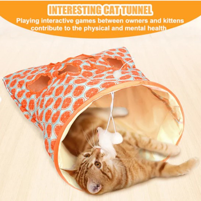 Christmas Sale - CAT TUNNEL BAG