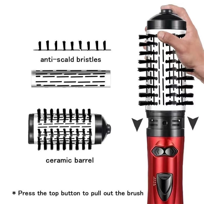 Christmas Sale 49% OFF - 3-in-1 Hot Air Styler and Rotating Hair Dryer for Dry hair, curl hair, straighten hair