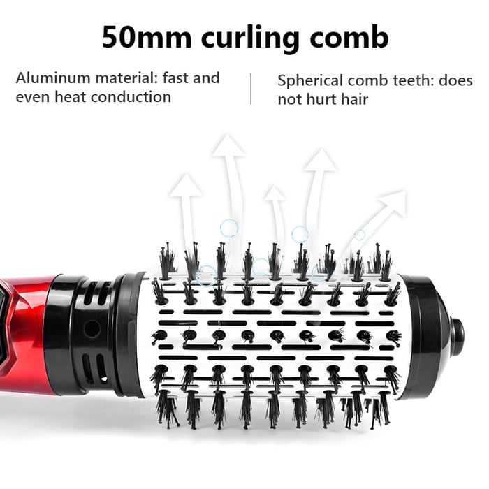 Christmas Sale 49% OFF – 3-in-1 Hot Air Styler and Rotating Hair Dryer for Dry hair, curl hair, straighten hair