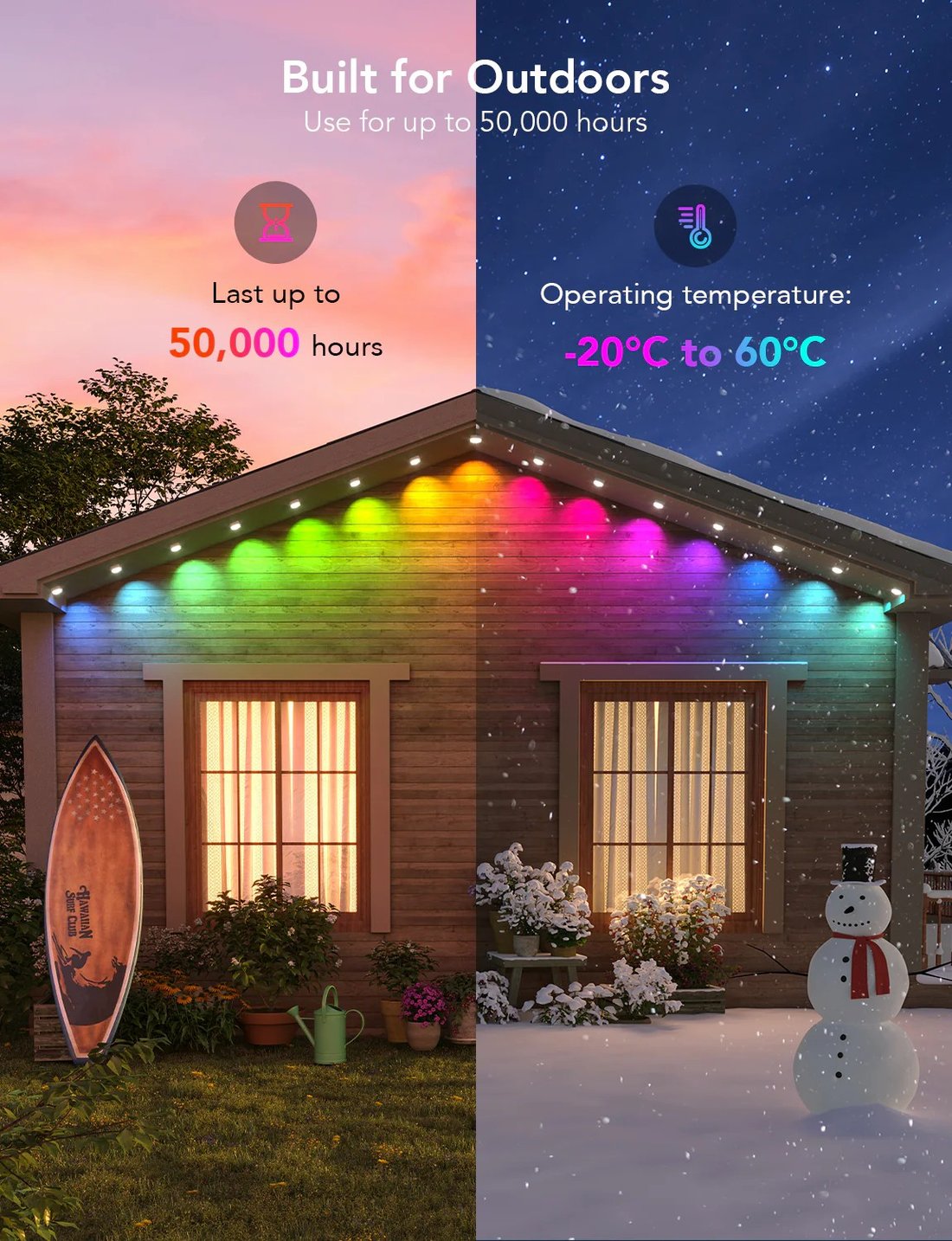 Christmas Sale 49% OFF - Permanent Outdoor Lights