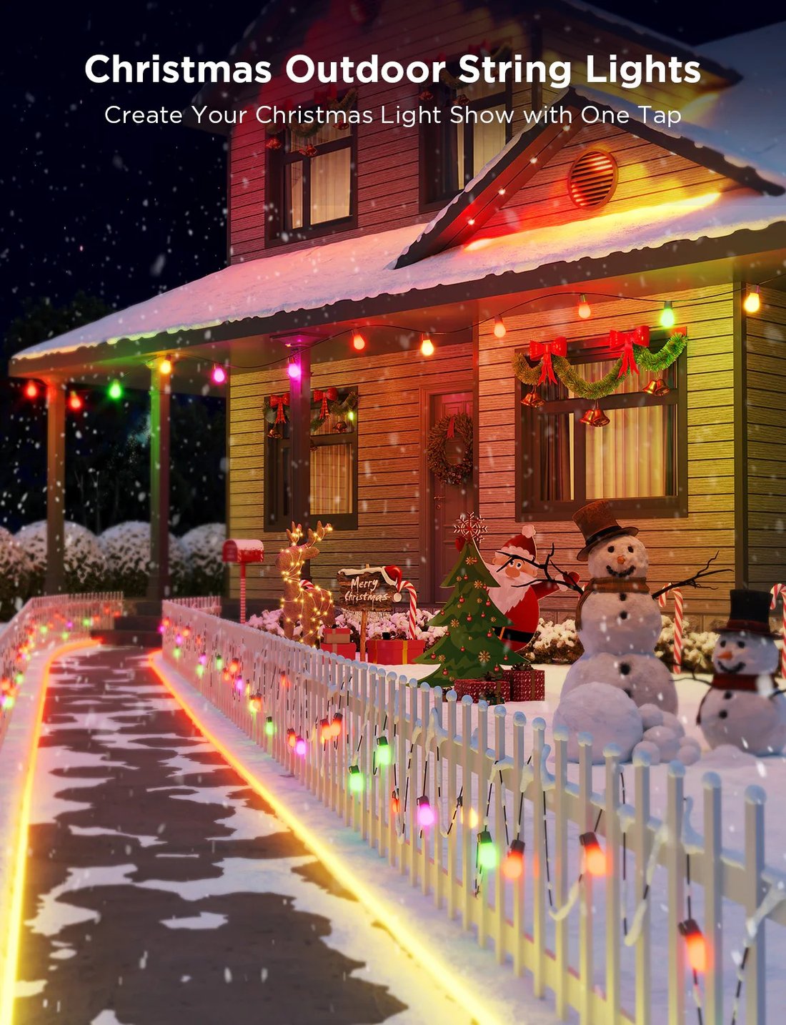 Christmas Sale 49% OFF - Permanent Outdoor Lights