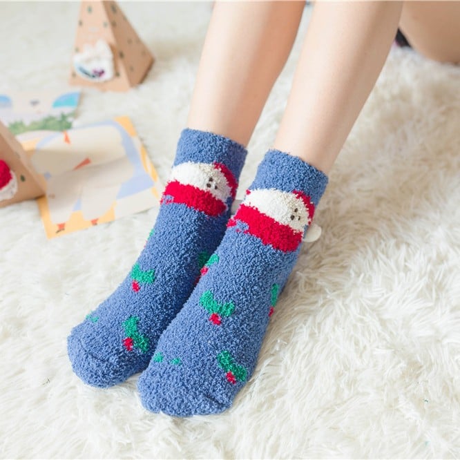 Christmas Sale-Cute Christmas Style Thickened Warm Socks