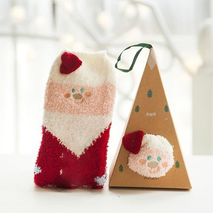 Christmas Sale-Cute Christmas Style Thickened Warm Socks