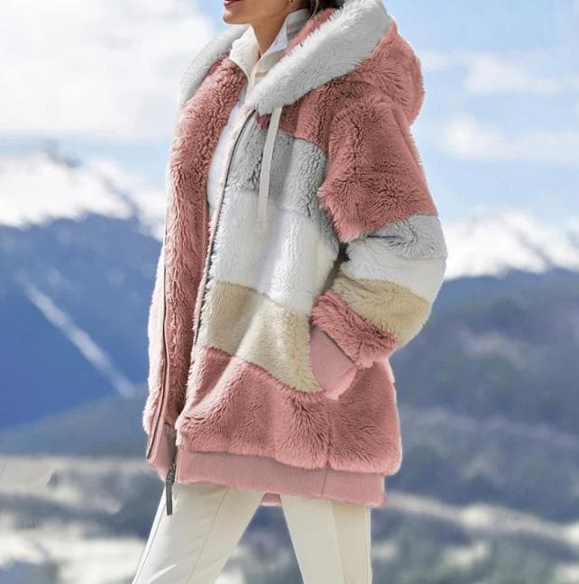 Christmas Sale Warm Plush Quilted Coat - Limited Time Offer