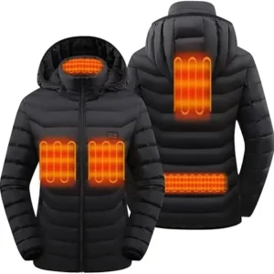 Classic Heated Jacket With Rechargeable Battery