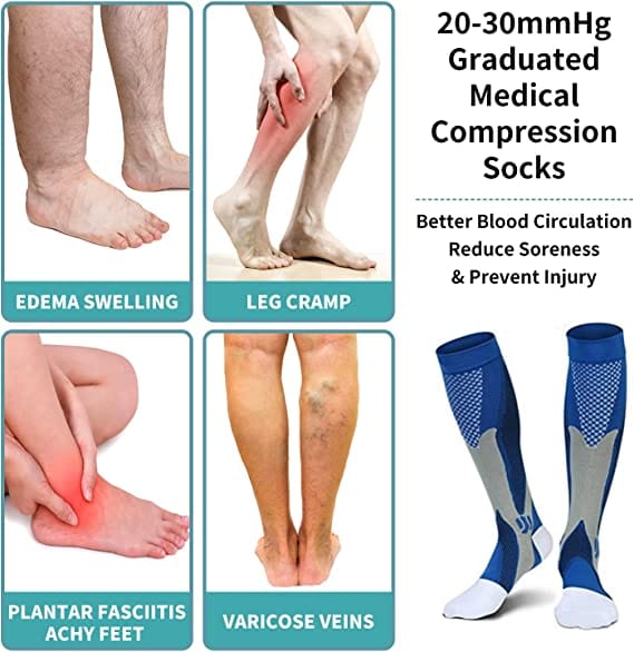 ComfyCalf Compression Socks||Energize Your Day