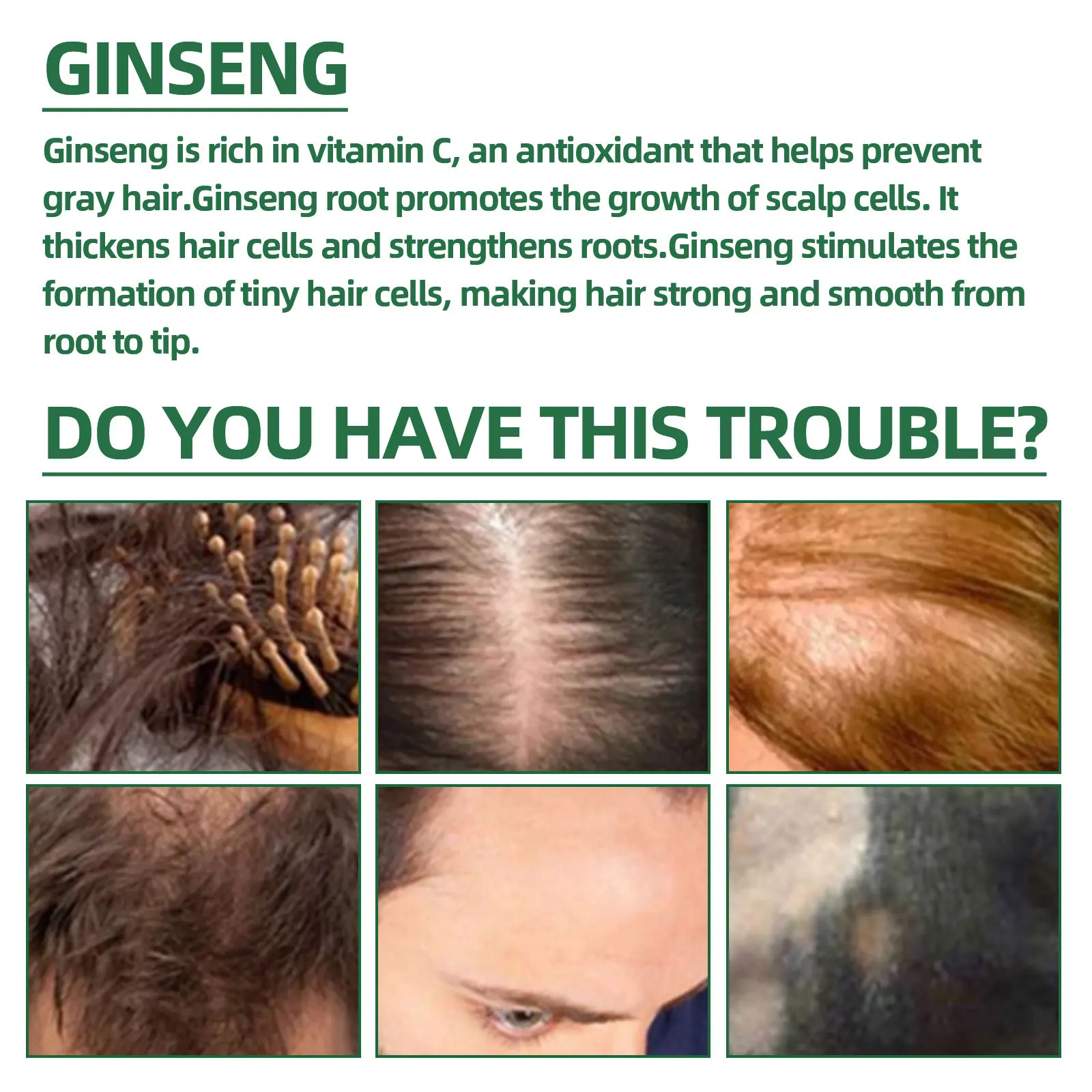 CrownCure RedGinseng HairRegeneration Spray