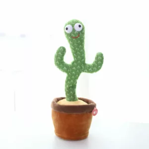 Dancing Cactus Toy | Kids Baby Toy With Talk-Back Repeat Mimic and Speak Option