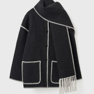 Dazzled Diva Scarf Coat | 60% OFF TODAY