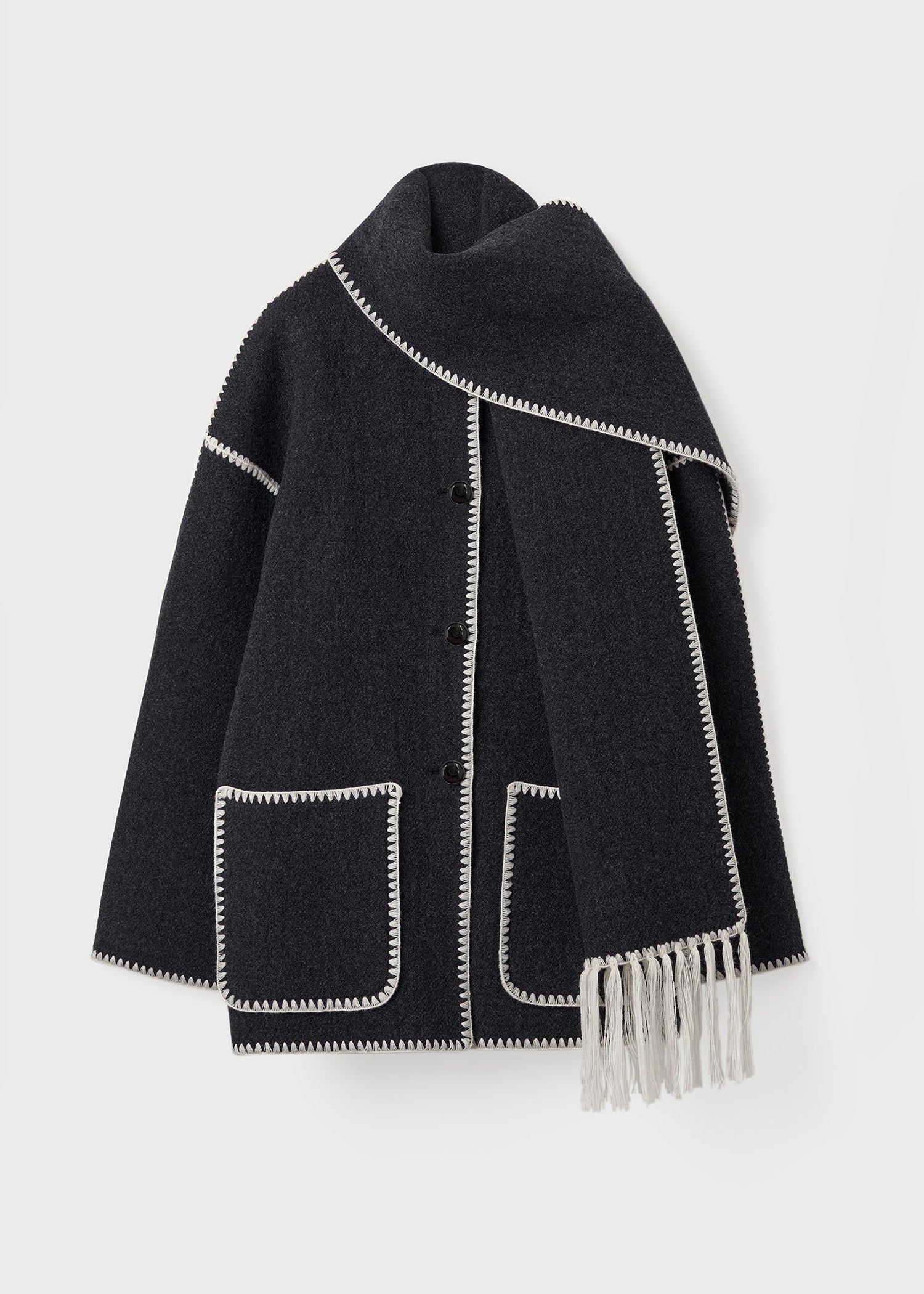 Dazzled Diva Scarf Coat | 60% OFF TODAY