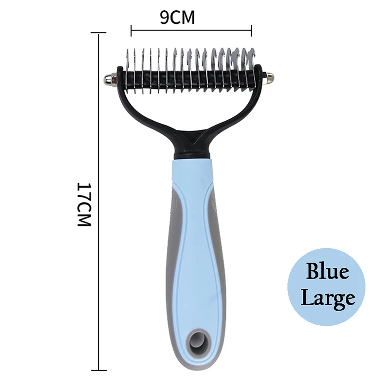 Dematting & Deshedding Brush For Cats & Dogs