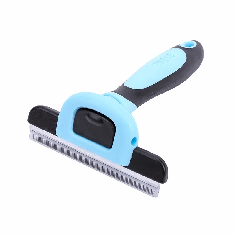 Deshedding Tool For Short Hair Cats & Dogs