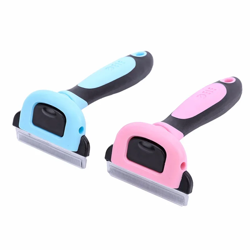 Deshedding Tool For Short Hair Cats & Dogs