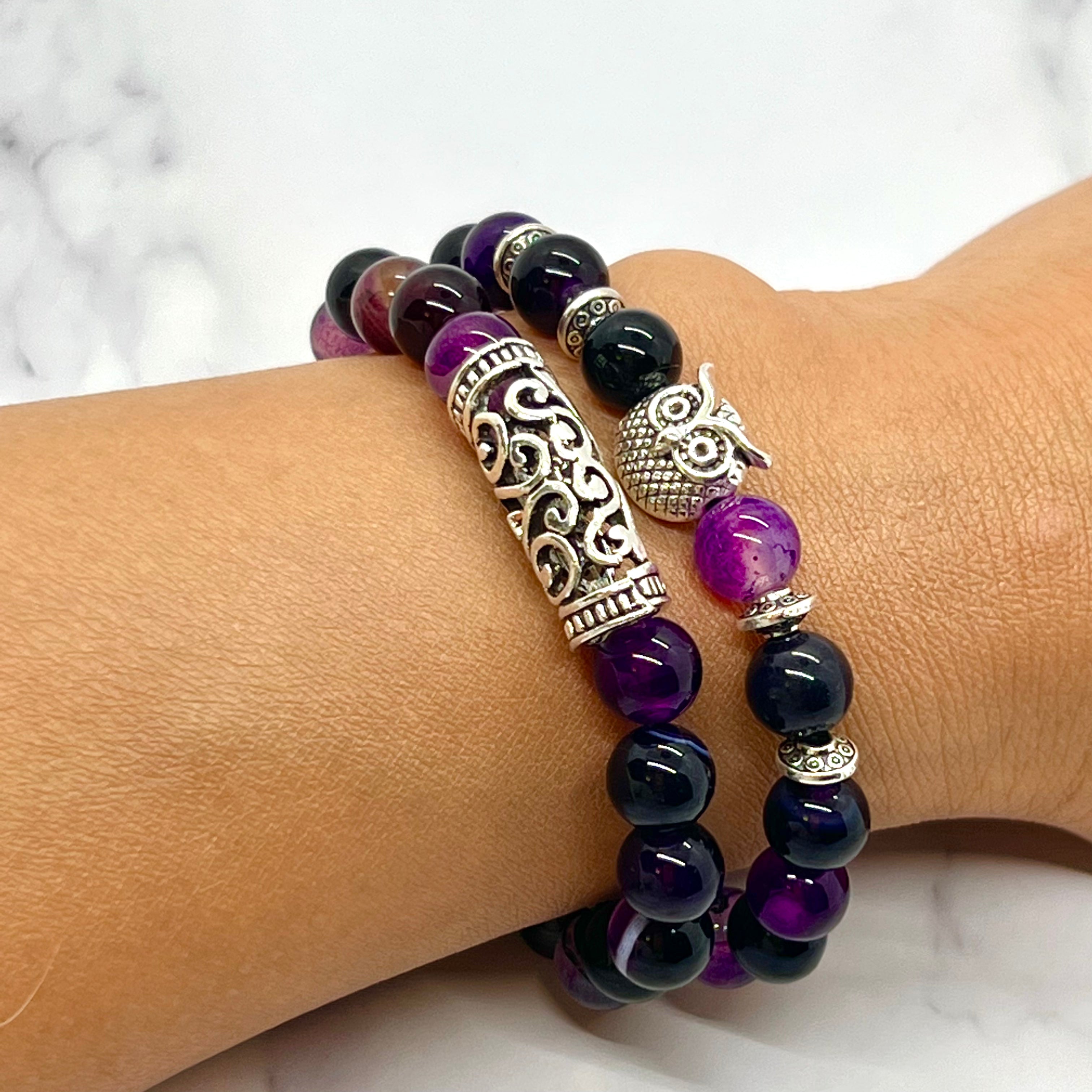 Dream Amethyst Deep Sleep & Detoxifying Bracelets