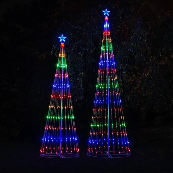 Early Christmas Discounts - Multi-color LED animated outdoor Christmas tree