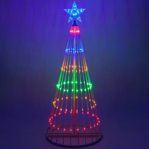 Early Christmas Discounts - Multi-color LED animated outdoor Christmas tree