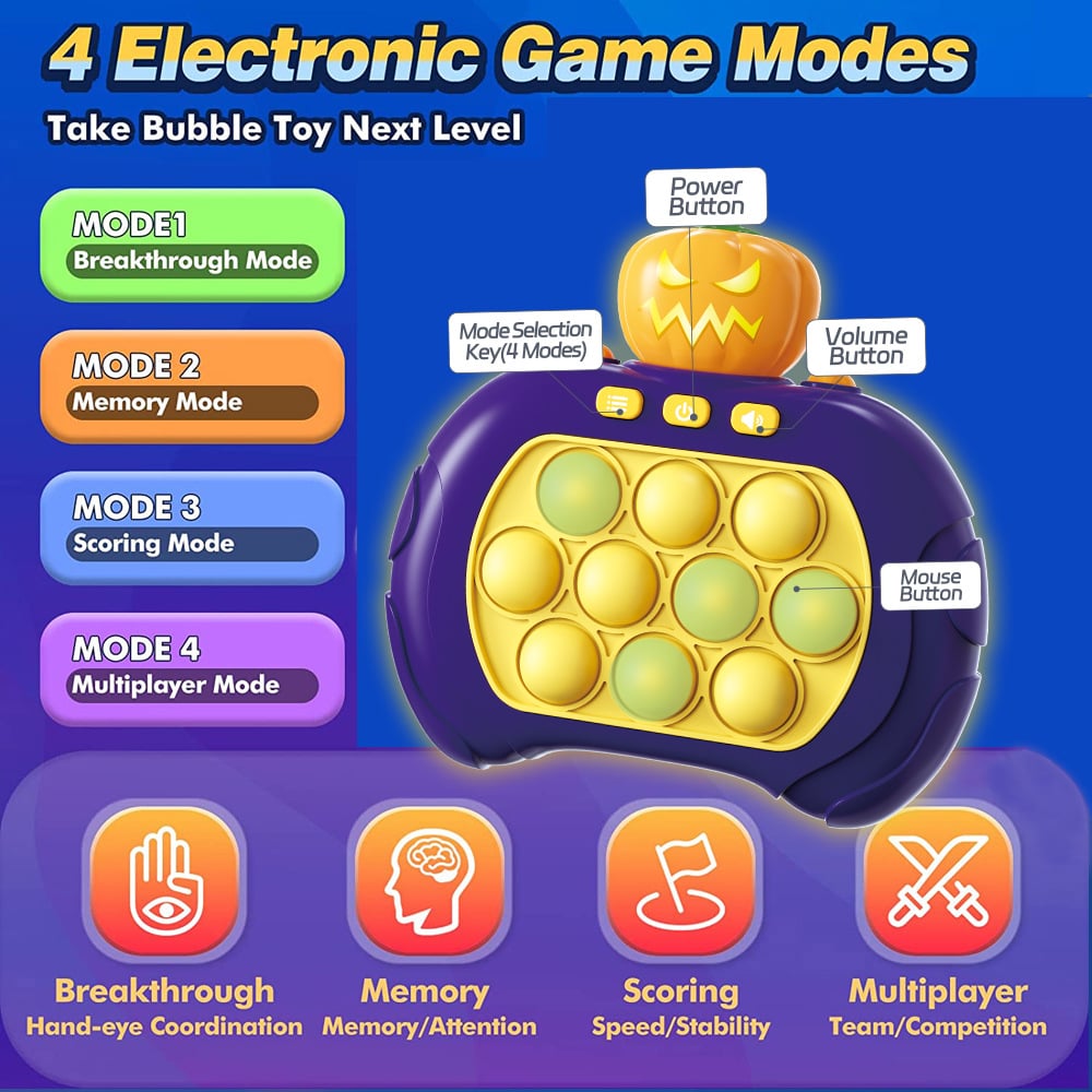 Early Christmas Hot Sale 40%OFF - Quick Push Bubble Competitive Game Console Series