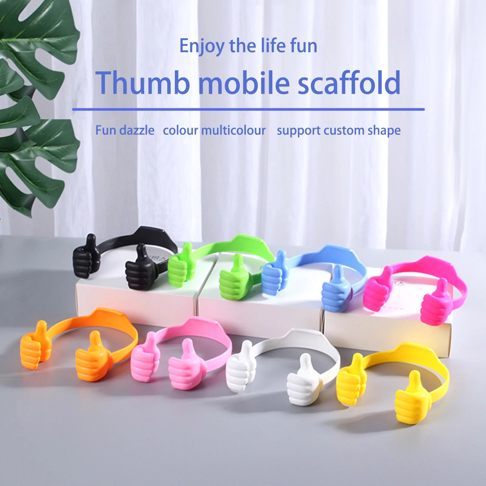 (EARLY CHRISTMAS SALE - 50% OFF) Thumbs Up Lazy Phone Stand