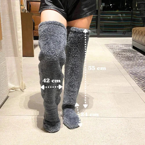 Early Christmas Sale - PlushWarmth Long Socks